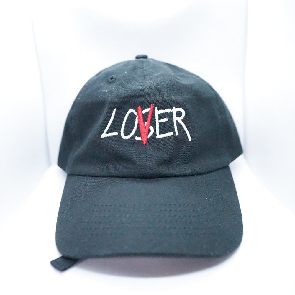 Loser Lover Black Dad Hat